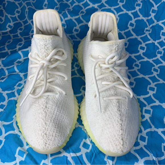Adidas yeezy boost 350 v2 Women’s size 8.5 cream white triple super rare wmns - Picture 2 of 10